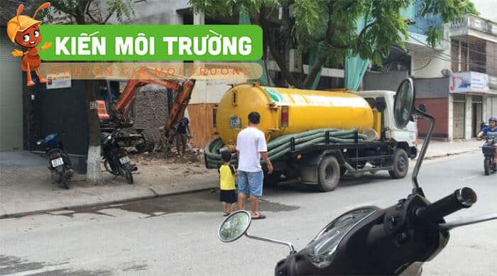 hút bể phốt tại Bắc Giang