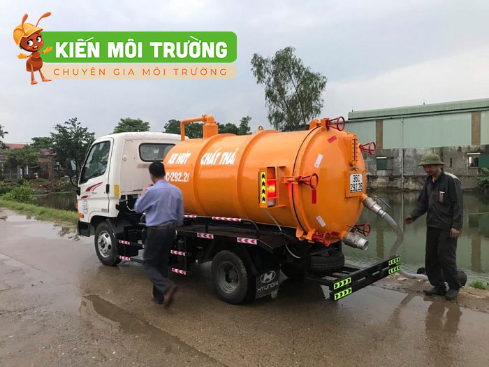 hút bể phốt tại Thường Tín