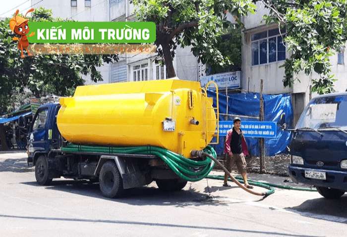 hút bể phốt tại Đại Đồng