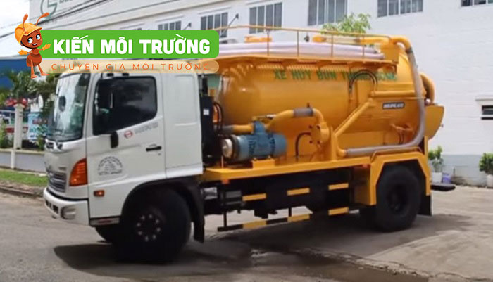 hút bể phốt tại xuân thủy