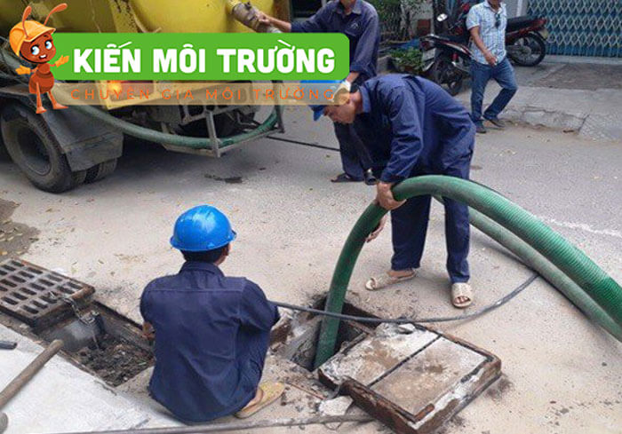 hút bể phốt tại Văn Giang