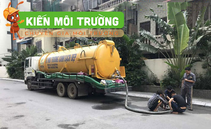 hút bể phốt tại Yên Phong