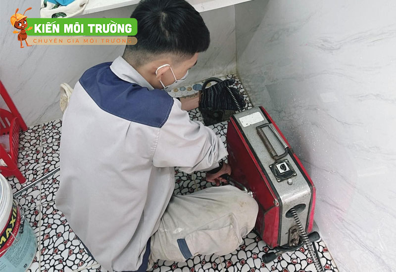 thông tắc cống tại Hà Đông