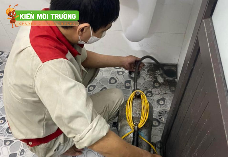 thông tắc cống tại Hà Đông