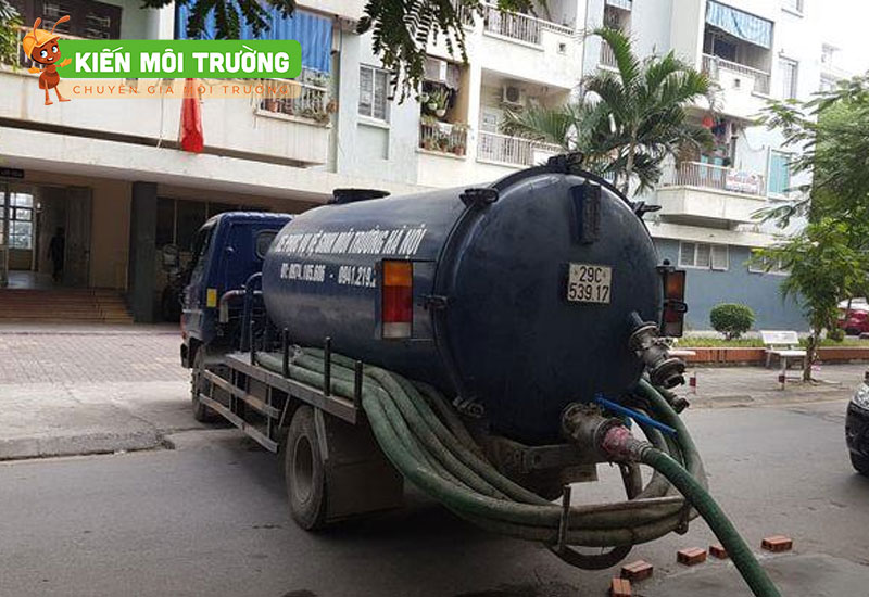 Hút bể phốt tại Cao Bằng