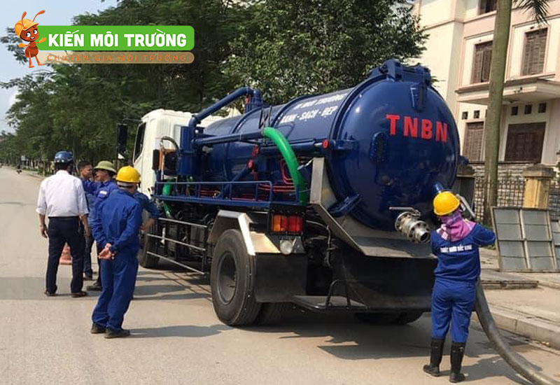 Hút bể phốt tại Trực Ninh