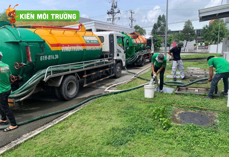 Hút bể phốt tại Ngô Quyền