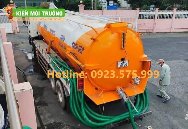 Hút bể phốt tại Uông Bí