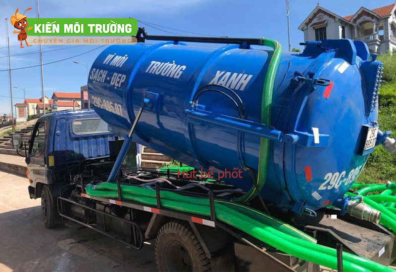 Hút bể phốt tại Vĩnh Phúc