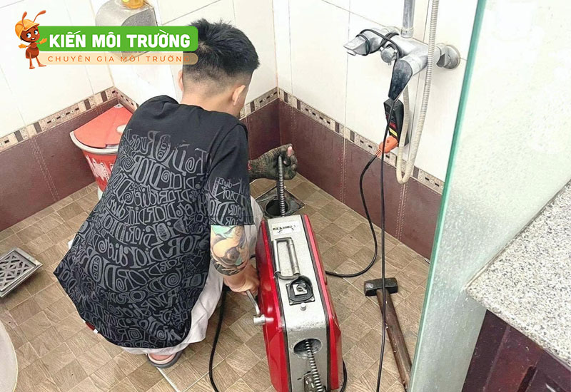 thông cống nghẹt huyện Cần Giờ