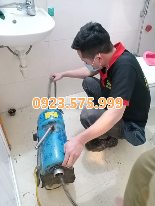 Thông cống nghẹt Cà Mau