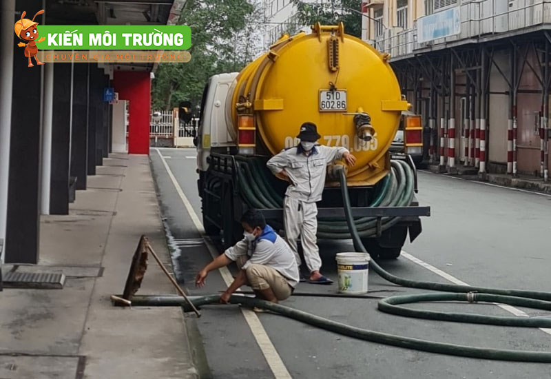 thông cống nghẹt Trà Vinh