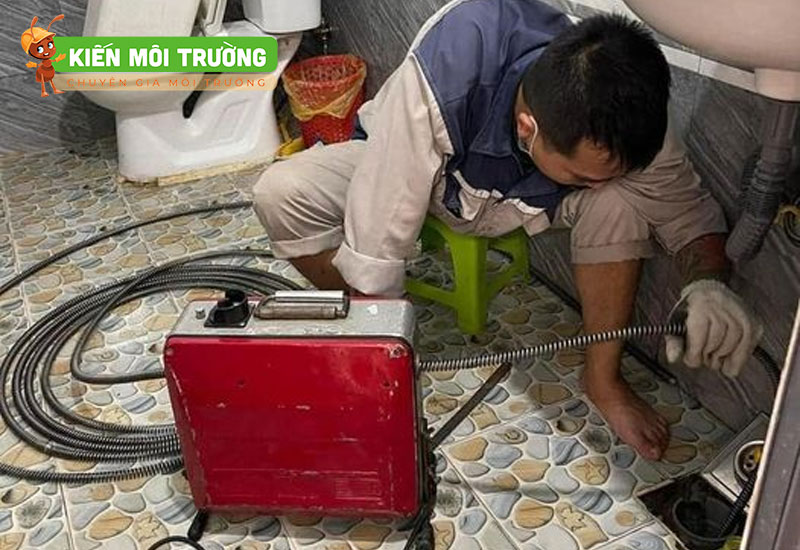 thông cống nghẹt Cẩm Lệ