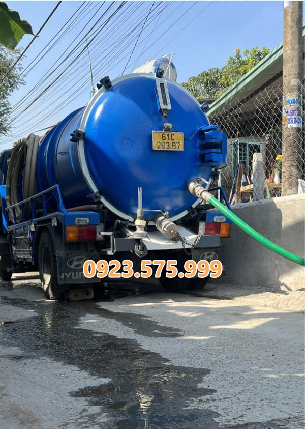 Hút hầm cầu phường Bình Trưng Đông