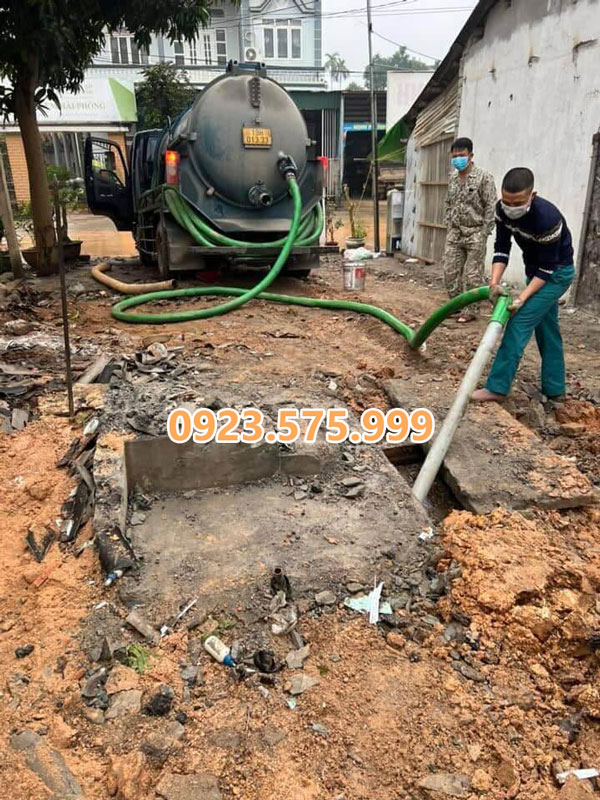 Hút hầm cầu Hậu Giang