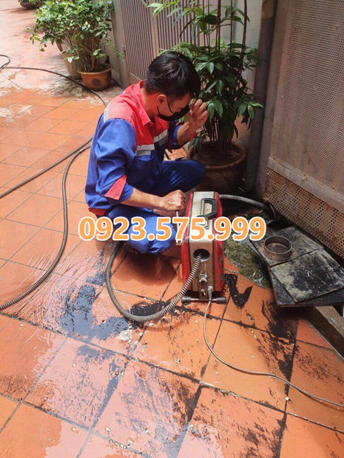 Thông cống nghẹt Long An
