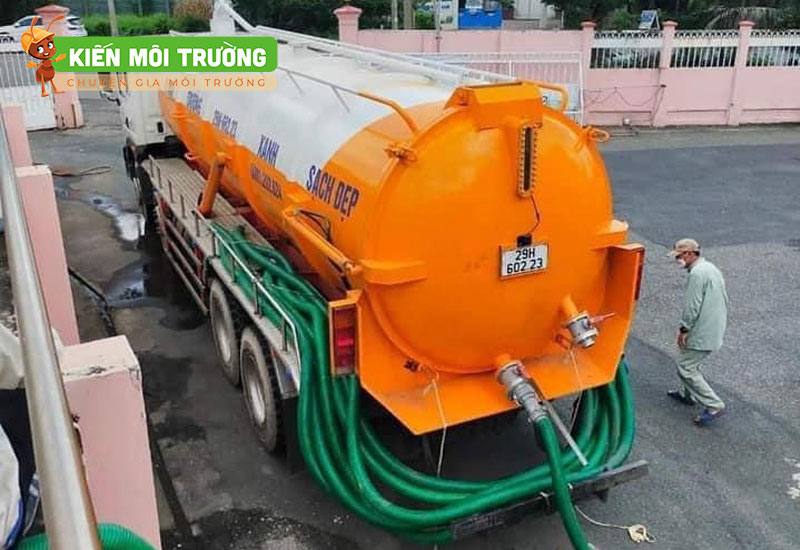 Hút bể phốt tại Vinh