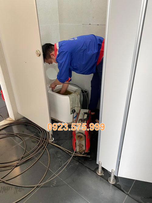 thông tắc bồn cầu quận Bình Thạnh