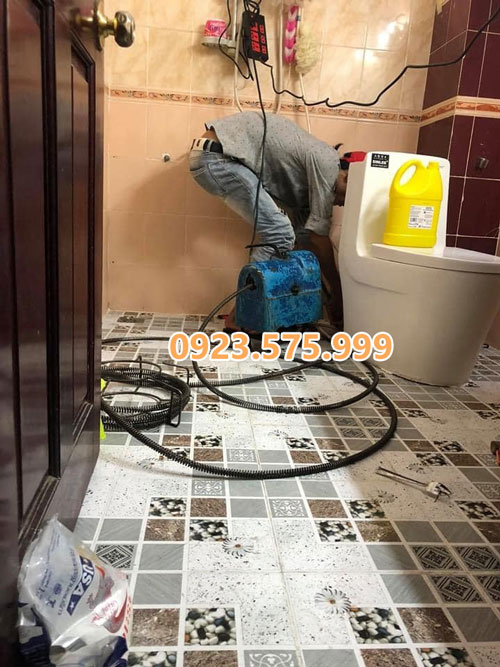 thông tắc bồn cầu quận Bình Thạnh