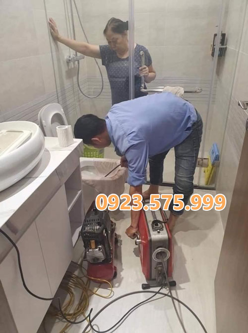 thông tắc bồn cầu quận Bình Thạnh