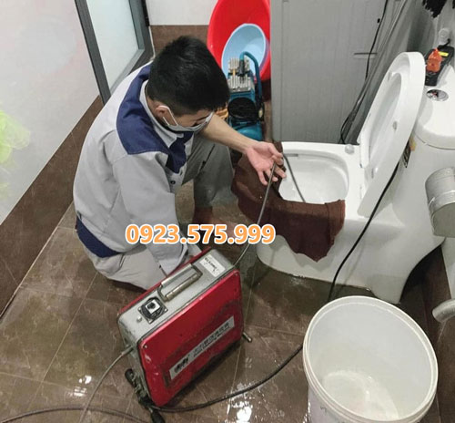 thông tắc bồn cầu quận Bình Thạnh