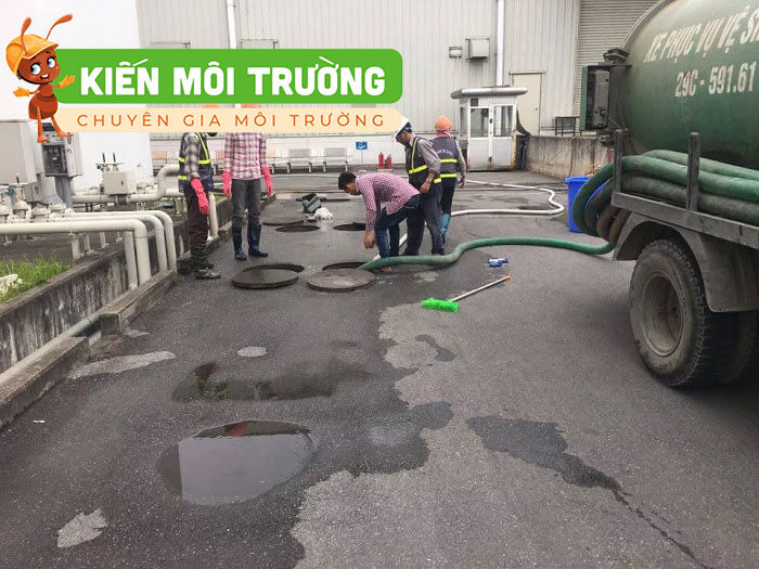 hút bể phốt tại Quốc Oai