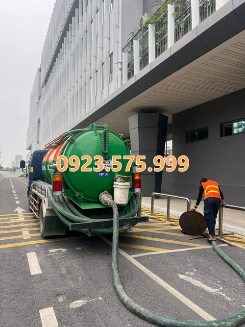 hút bể phốt tại Hoài Đức