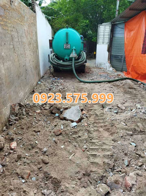 hút bể phốt tại Hoài Đức