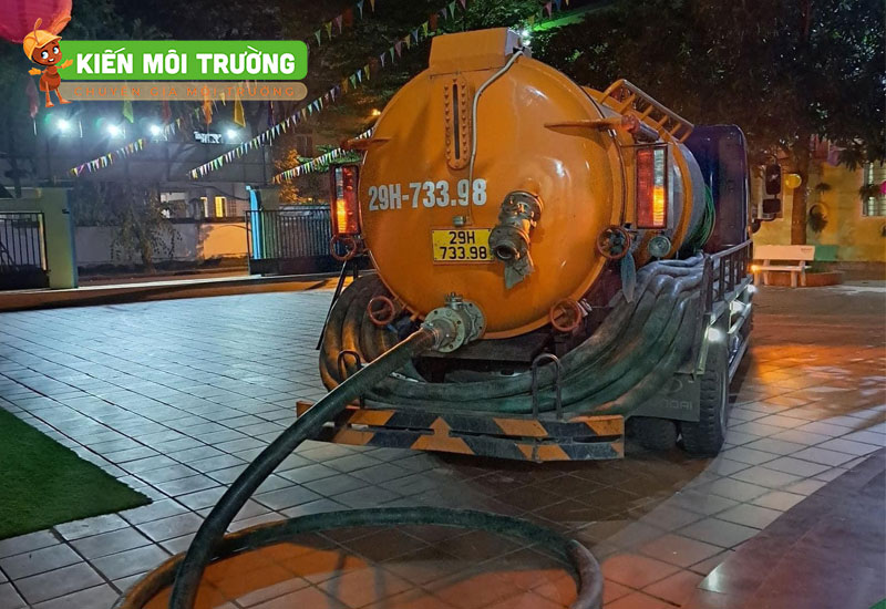 hút bể phốt tại Hà Đông