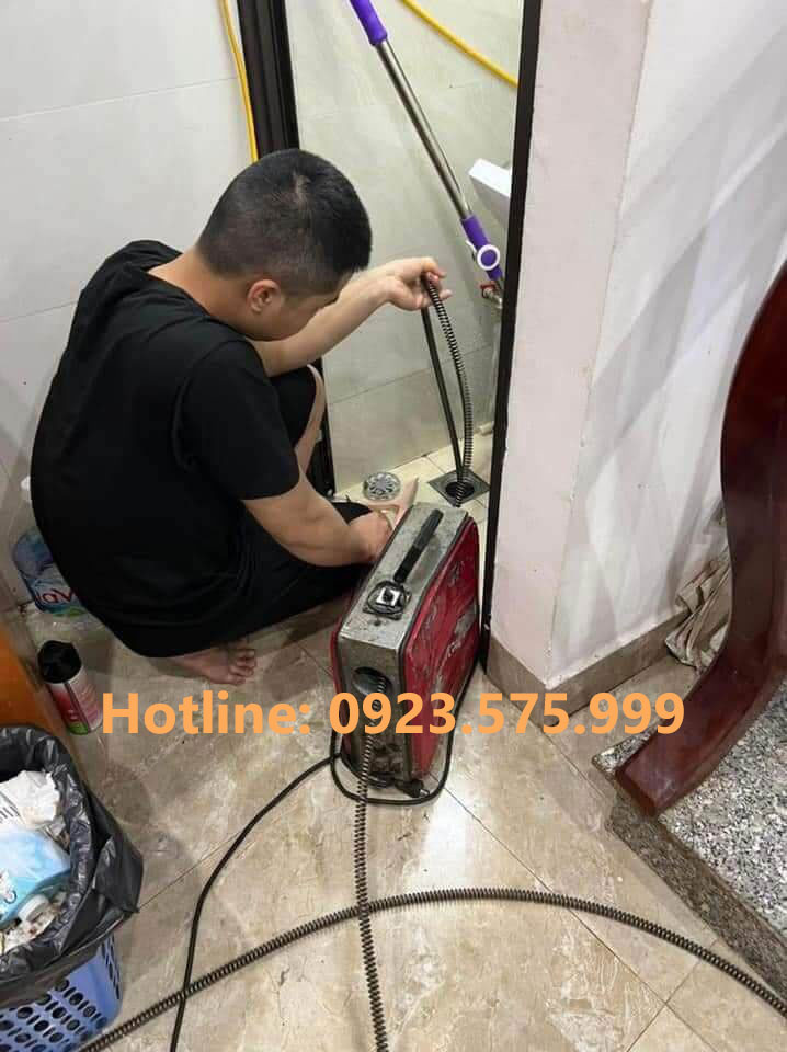 Thông tắc cống tại Thanh Oai