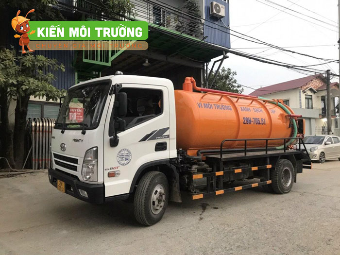 hút bể phốt tại trần duy hưng