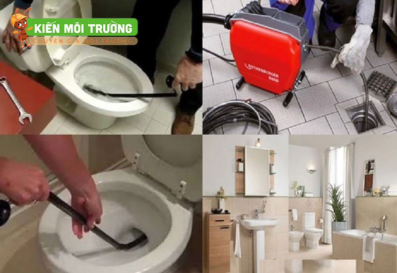 Thông tắc bồn cầu tại Mê Linh