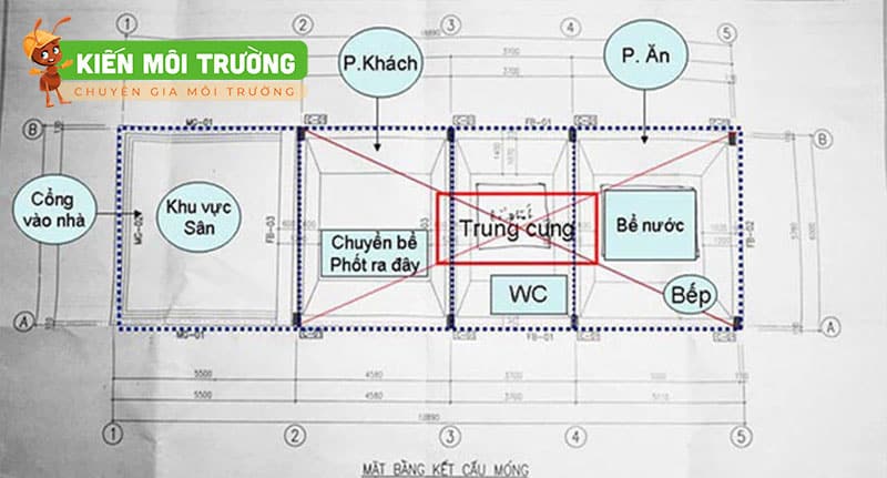 bể phốt nên đặt ở đâu