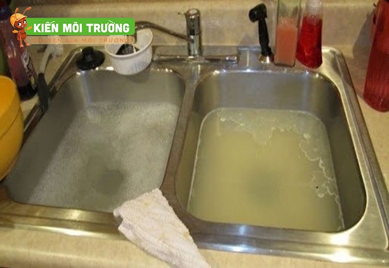 thông tắc chậu rửa bát tại Hà Đông