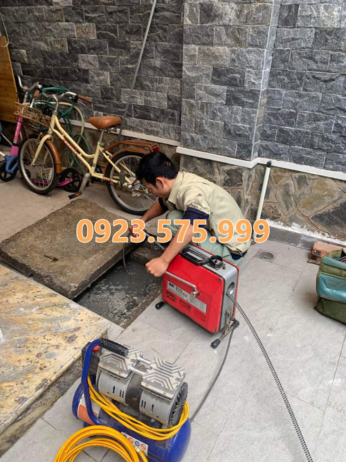 Thông tắc cống tại Mỹ Đình
