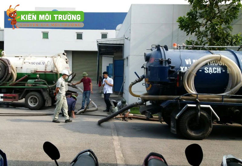 Hút bể phốt tại Cao Bằng