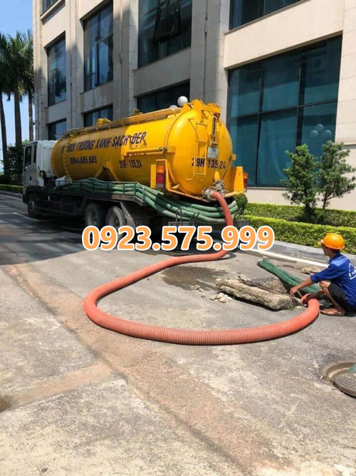 Hút bể phốt tại Đống Đa
