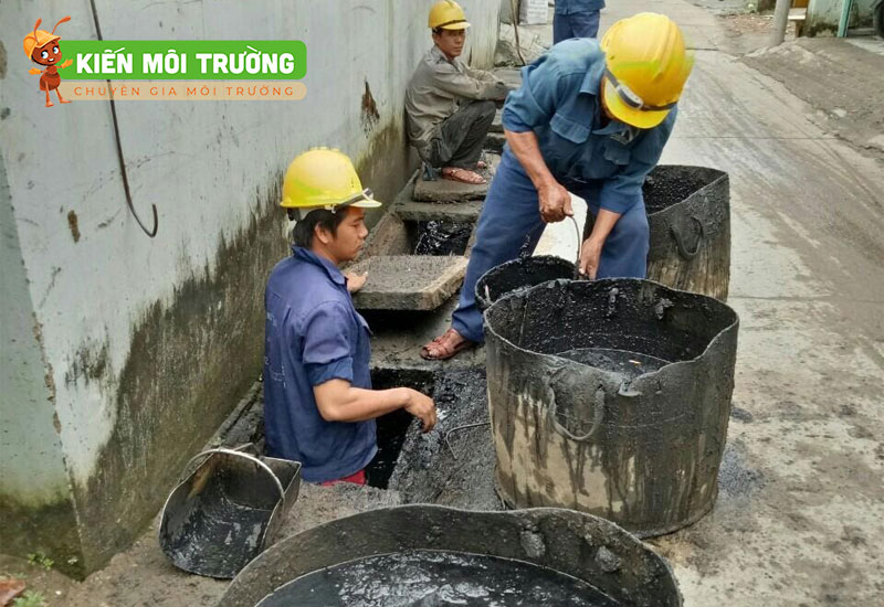 Nạo vét hố ga huyện Bình Chánh