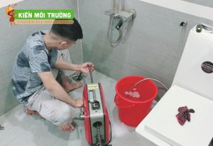 thông tắc cống tại Mandarin Garden