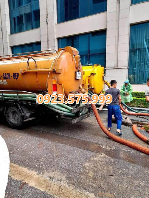 Hút bể phốt tại Lục Ngạn