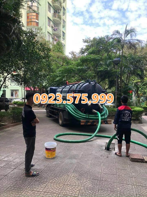 Hút bể phốt tại Lục Ngạn