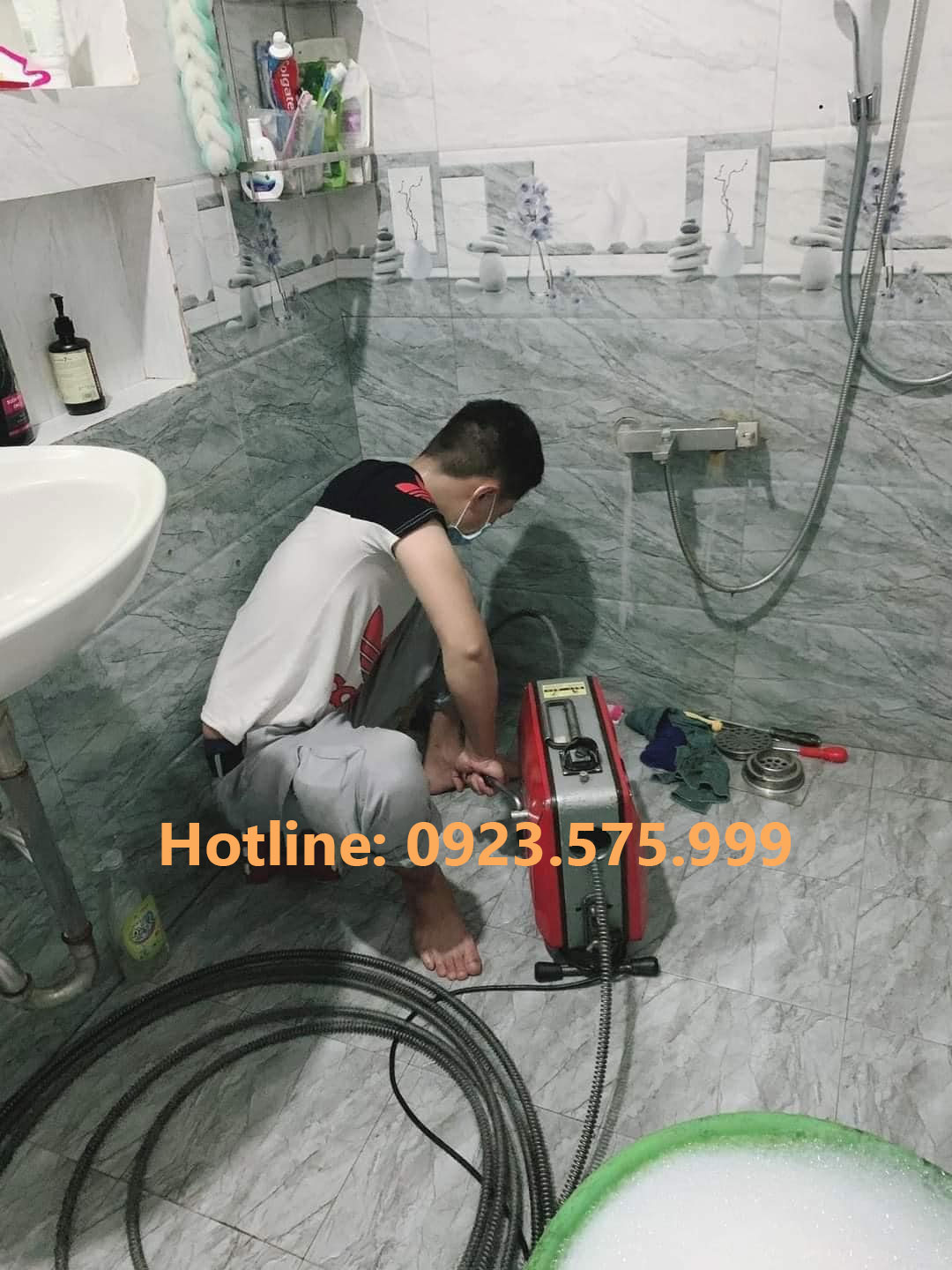 Thông tắc cống tại Tiên Lữ