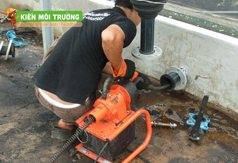 Thông tắc cống tại Khương Thượng