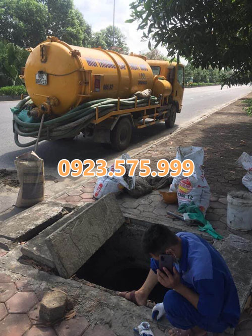 Hút bể phốt tại Phú Ninh