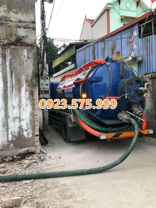 Hút bể phốt tại Tân Sơn