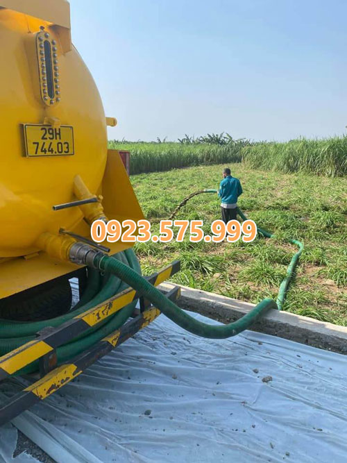 Hút bể phốt tại Tân Sơn