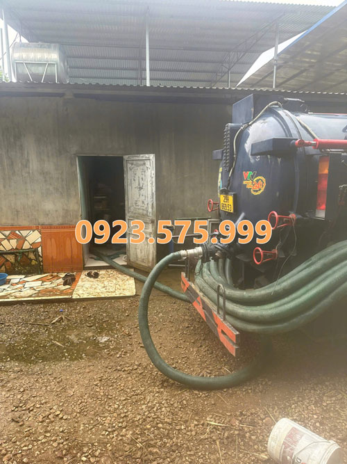 Hút bể phốt tại Yên Lập