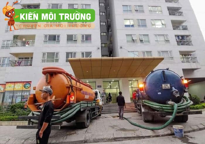 Hút bể phốt tại Cẩm phả