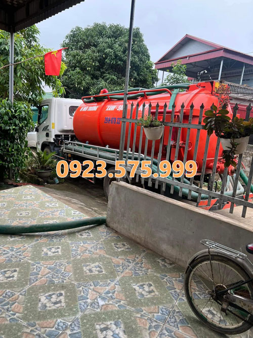 Hút bể phốt tại Hòa Bình