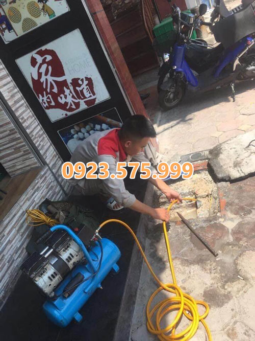 Thông tắc cống tại Ninh Bình